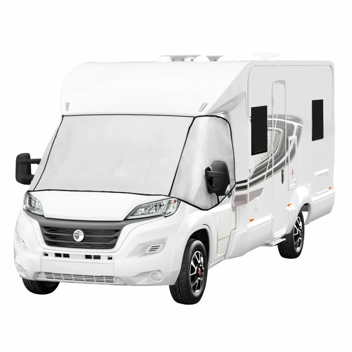 Monstershop Wohnmobil Frontscheibenabdeckung - White