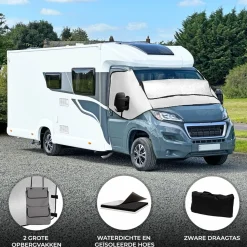 Monstershop Wohnmobil Frontscheibenabdeckung - White