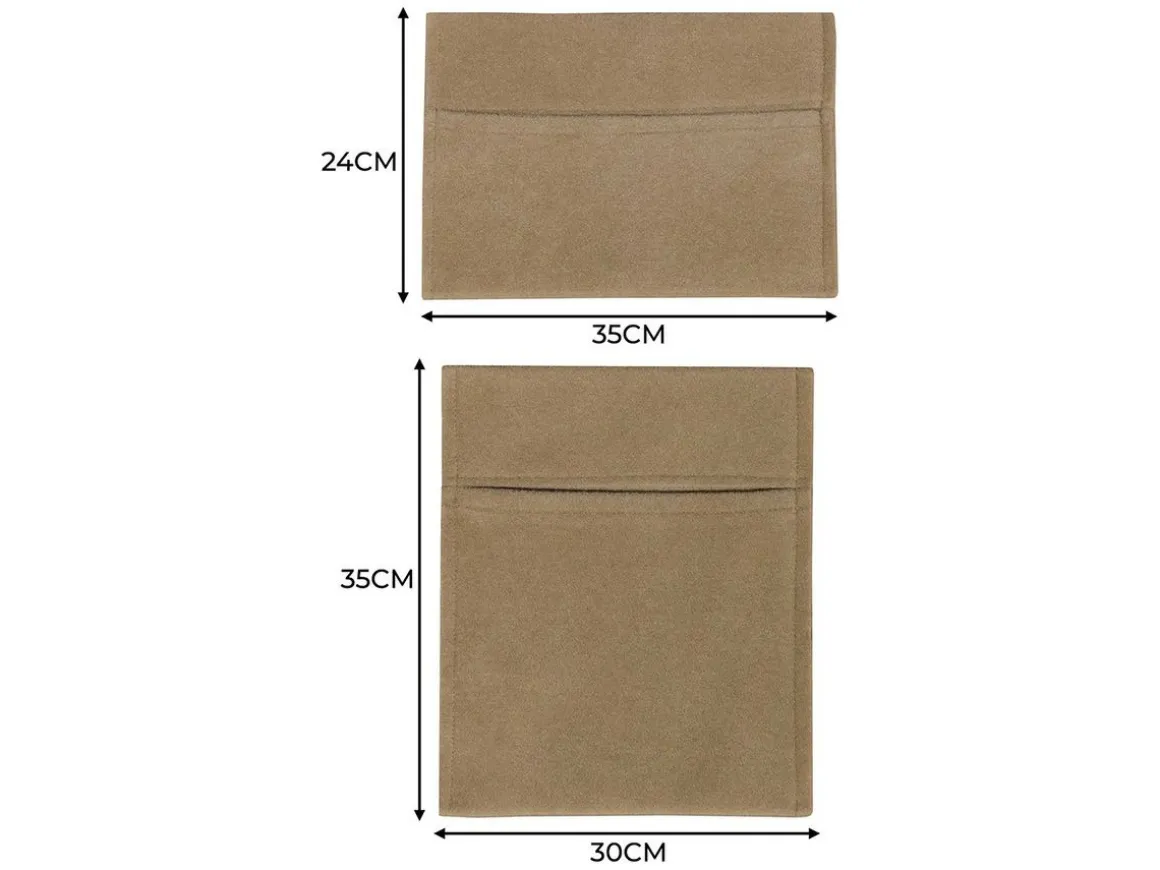 Monstershop Wohnmobilstoff mit Taschen - Beige
