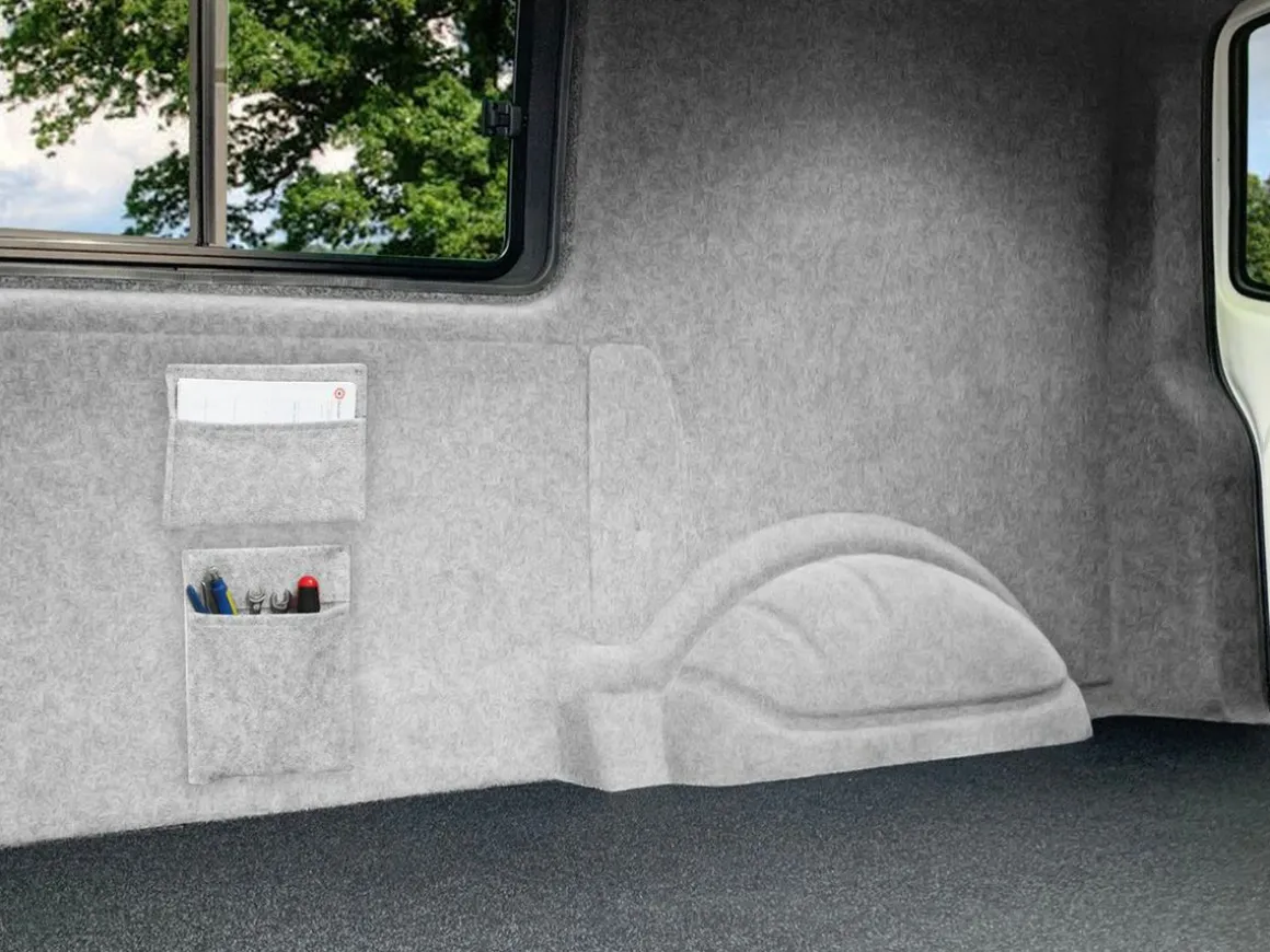 Monstershop Wohnmobilstoff mit Taschen - Grey