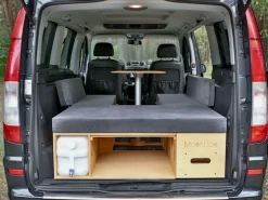 Moonbox 119 cm Van Campingbox mit Tisch
