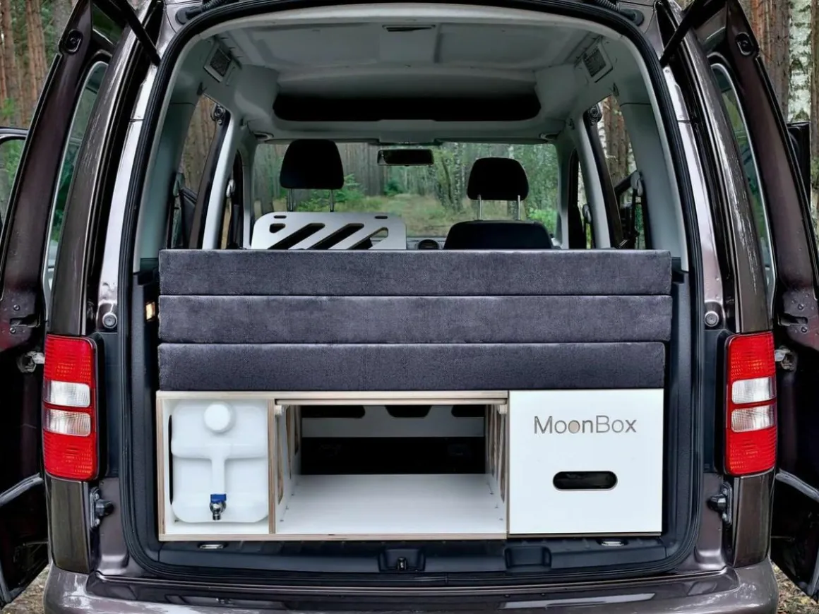 Moonbox Minivan 115 cm White Edition Campingbox