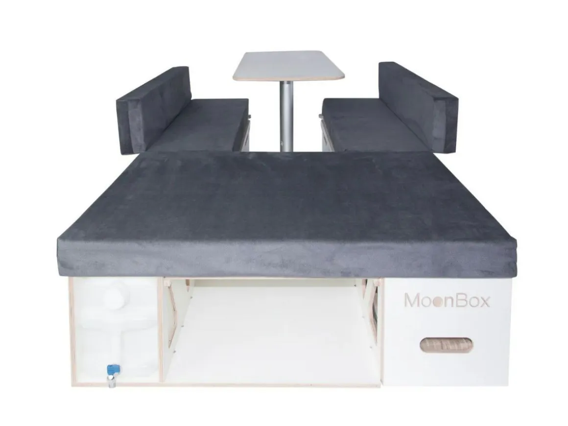 Moonbox Van/Bus 115cm White Campingbox mit Tisch