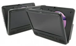 MPD298 Set von 2 DVD-Playern - 9 Zoll - Schwarz