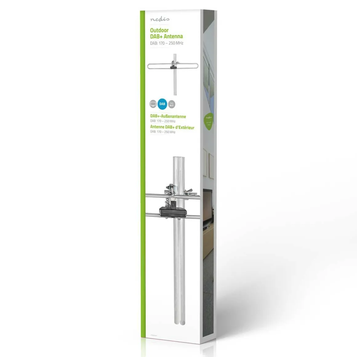 Nedis ANORDAB10ME DAB+ Außenantenne