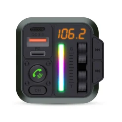 Nedis CATR2024BK Kfz Audio FM Transmitter - Schwarz