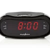 Nedis CLAR001BK Digital-Wecker-Radio - Schwarz