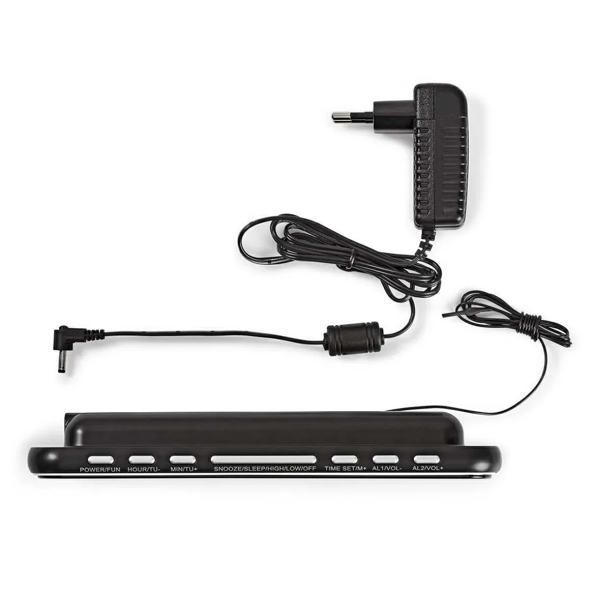 Nedis CLAR004BK Digital-Wecker-Radio
