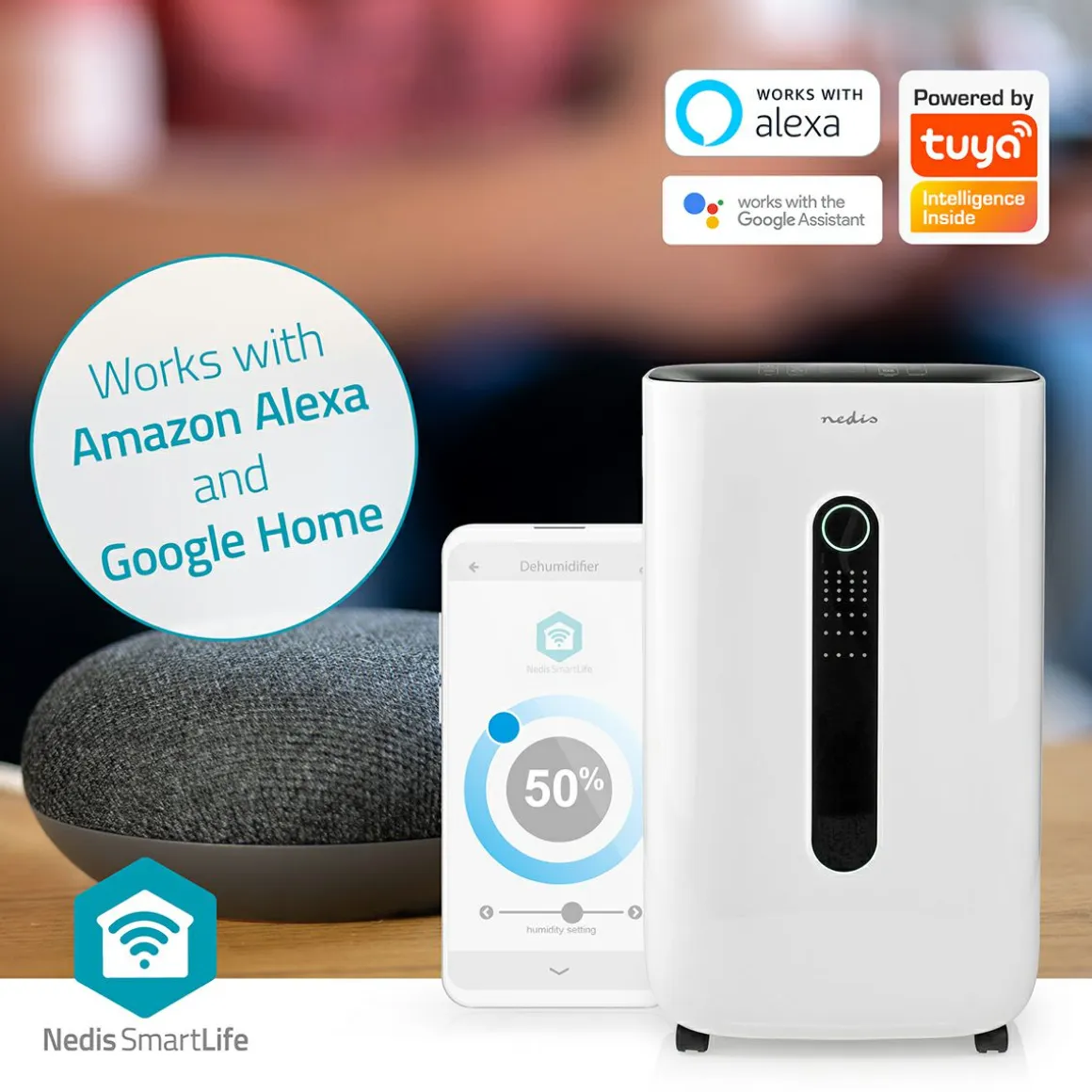 Nedis DEHU20WTW SmartLife Luftentfeuchter