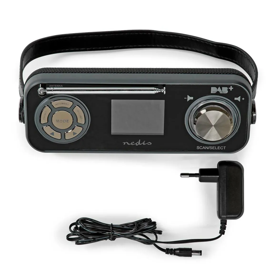 Nedis RDDB5200BK DAB+ Radio