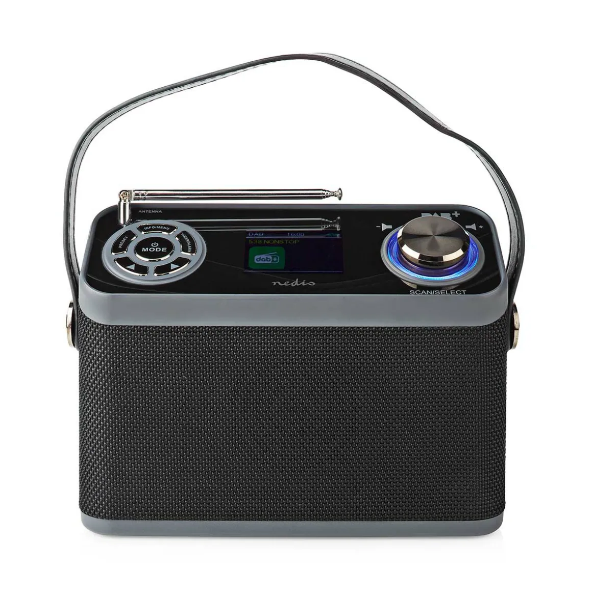 Nedis RDDB5200BK DAB+ Radio