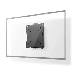 Nedis TVWM1010BK Feste TV-Wandhalterung - Schwarz