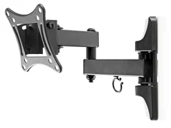 Nedis TVWM1510BK Vollbewegliche-TV-Wandhalterung - Schwarz