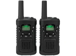 Nedis WLTK0610BK Walkie-Talkie-Set - Schwarz
