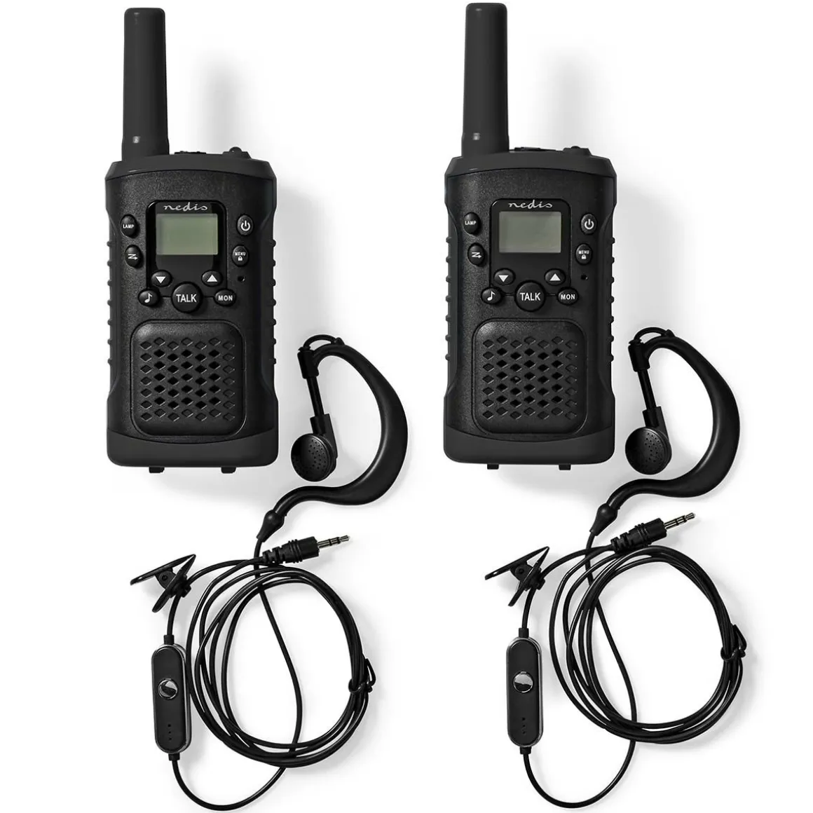 Nedis WLTK0610BK Walkie-Talkie-Set - Schwarz