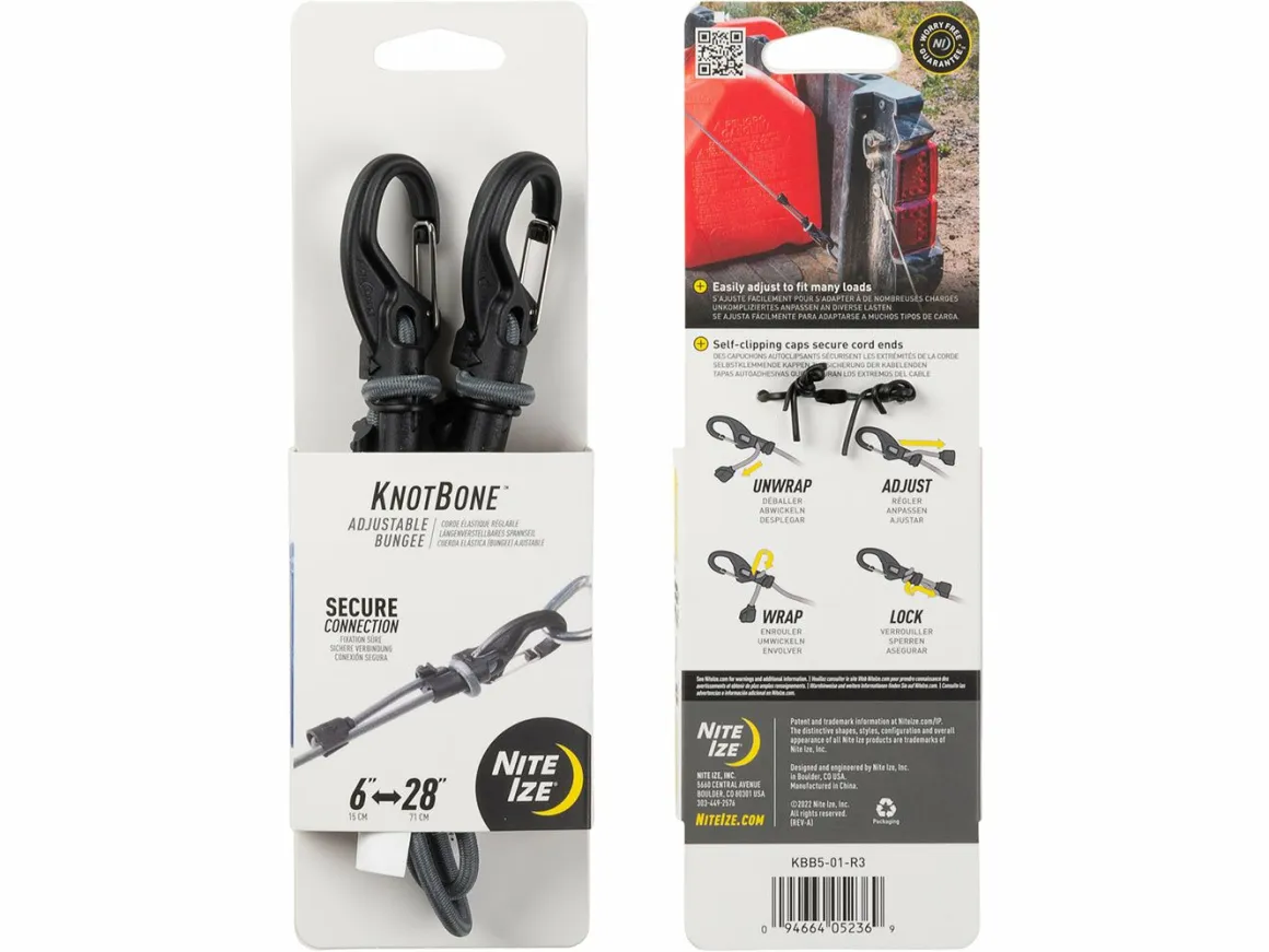 Nite Ize KnotBone Bungee Spannhaken - 71 cm
