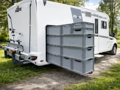 Nova Racks Serie M 3 Ebenen Seitenauszug 40x120x112 cm
