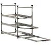 Nova Racks Serie M 3 Ebenen Seitenauszug - 40x90x132 cm