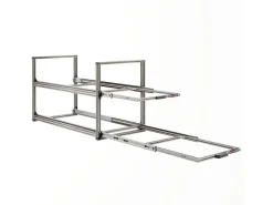 Nova Racks Serie V 2 Ebenen Heckauszug - 40x120x65 cm