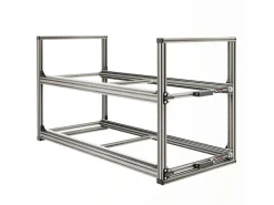 Nova Racks Serie V 2 Ebenen Heckauszug - 40x120x65 cm