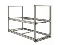 Nova Racks Serie V 2 Ebenen Heckauszug - 40x120x75 cm