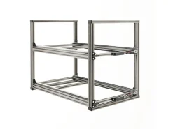 Nova Racks Serie V 2 Ebenen Heckauszug - 40x90x65 cm