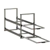 Nova Racks Serie V 2 Ebenen Heckauszug - 40x120x55 cm