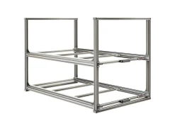 Nova Racks Serie V 2 Ebenen Heckauszug - 60x120x75 cm