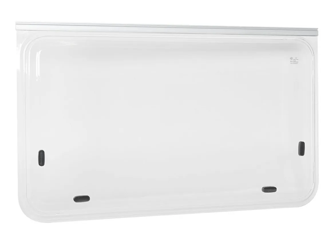 NRF Oceania 1450 x 650 mm Fenster mit Profil - Grey