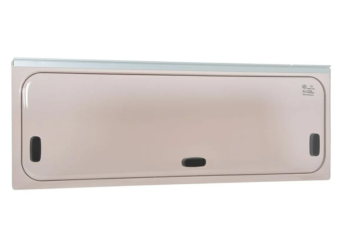NRF 1450 x 600 mm getöntes Klappfenster mit Doppelverglasung - bronze