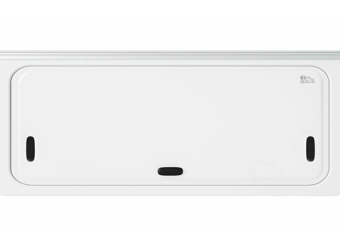 NRF 1450 x 600 mm getöntes Klappfenster mit Doppelverglasung - Grey