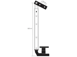 Obelink 22,5 cm Fensteraussteller Polyfix mit Klicksystem - Links