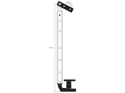 Obelink 31 cm Fensteraussteller Polyfix mit Klicksystem - Links