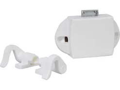 Obelink Druckknopfschloss mit Verriegelungshaken - White