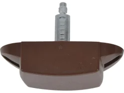 Obelink Druckknopfschloss mit Verriegelungshaken - Brown