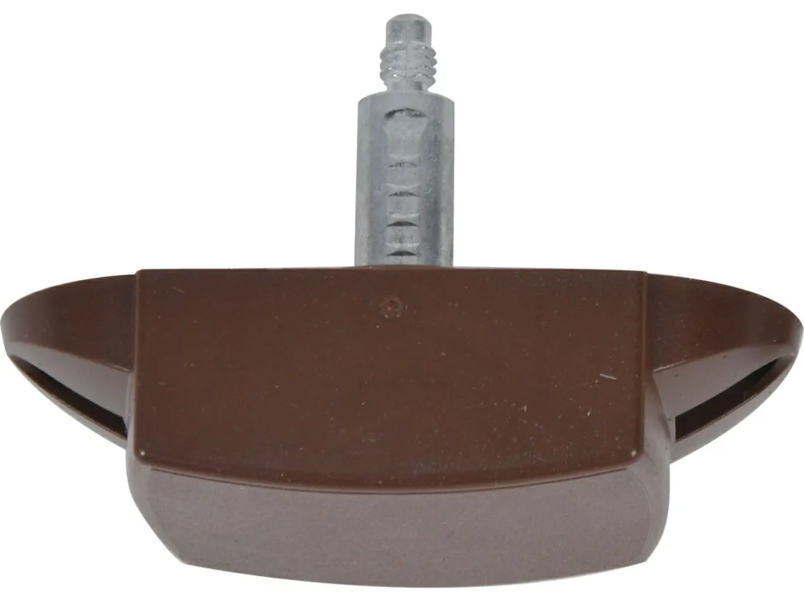 Obelink Druckknopfschloss mit Verriegelungshaken - Brown