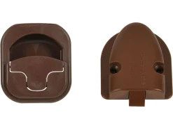 Obelink Einbauschloss für Schrank und Tür - Dark brown