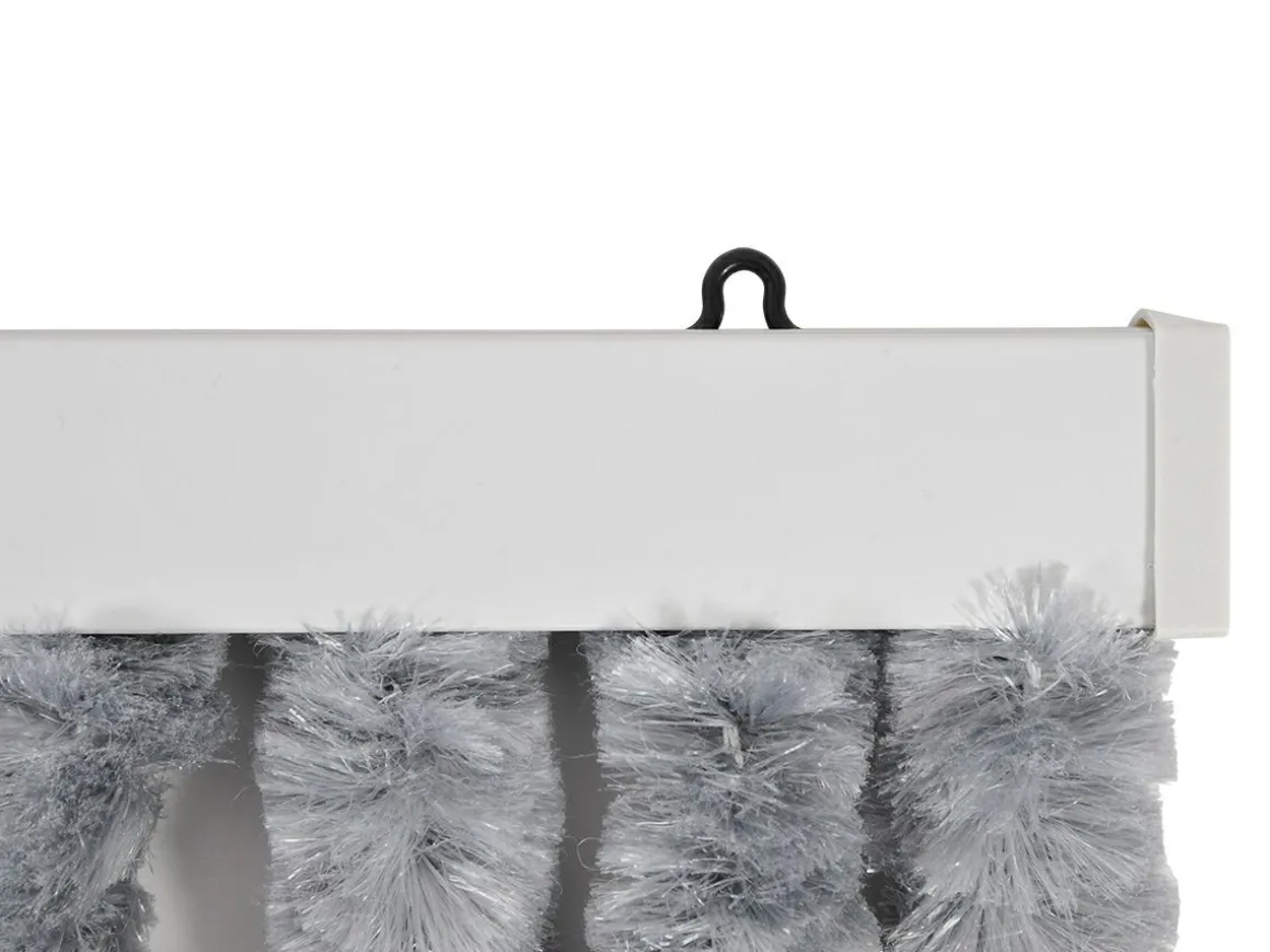 Obelink grau 185 x 56 Flauschvorhang