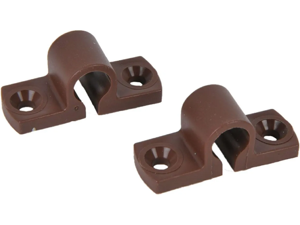 Obelink Kunststoff Stangenführungen - Brown