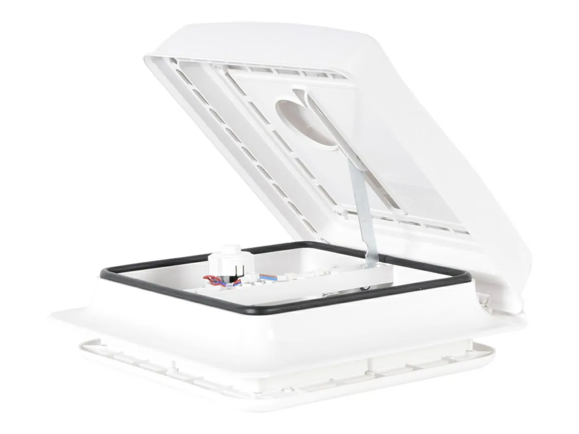Obelink Panorama 28 x 28 Dachluke mit Ventilator - White