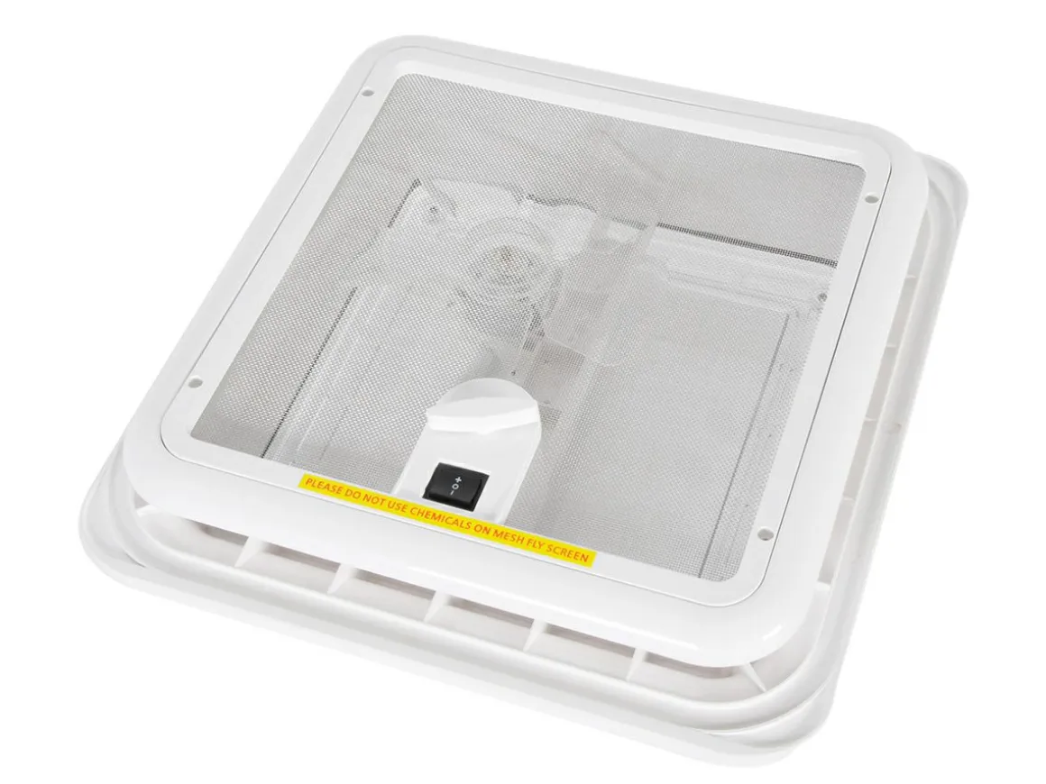 Obelink Panorama 28 x 28 Dachluke mit Ventilator - White