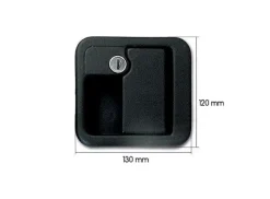 Obelink Pro Tec Türschloss - Black