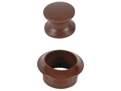 Obelink Push-Lock Knopf - Brown