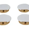 Obelink runde Eckverbinder - White