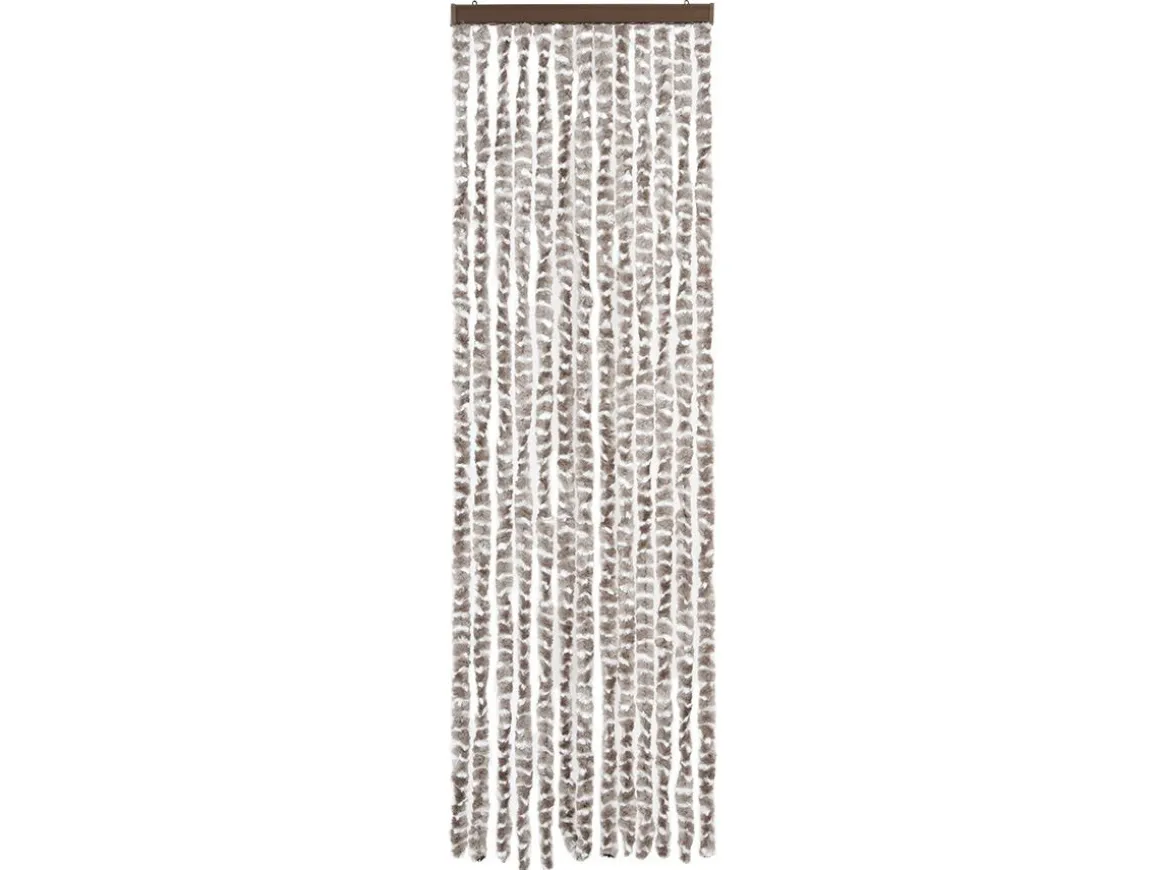 Obelink Taupe 185 x 56 Flauschvorhang