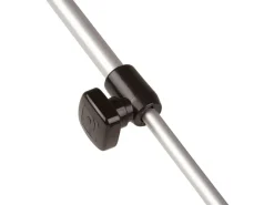OCS Fensteraussteller 29,5 cm mit Drehknopf und Schraubbefestigung - Links