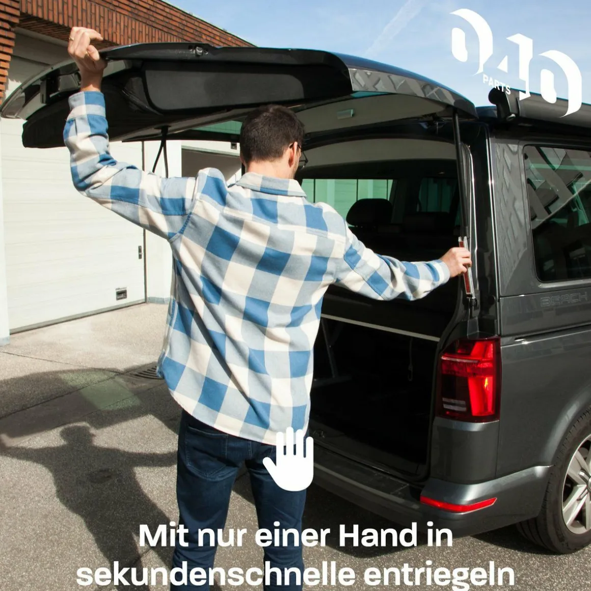 040 Parts Heckklappenaufsteller - Mercedes Vito