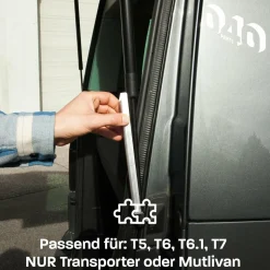 040Parts Heckklappenaufsteller breit für VW T5