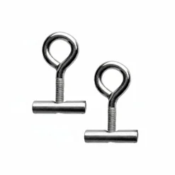 040parts 10 mm Kederstopper mit Ösenschraube - Set von 2