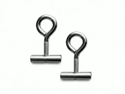 040parts 10 mm Kederstopper mit Ösenschraube - Set von 2